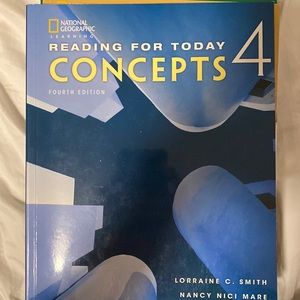 Reading For Today Concepts 4 - 4th Edition